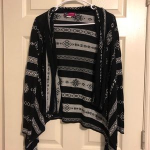 Black and White Aztec Sweater